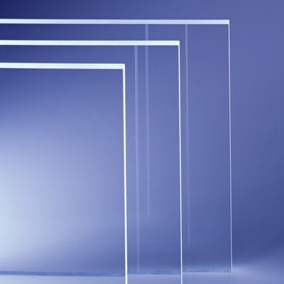 Μεσαίο φύλλο γυαλιού πυριτικού αλουμινίου για αεροπορική και ναυτική οθόνη οθόνης GPS