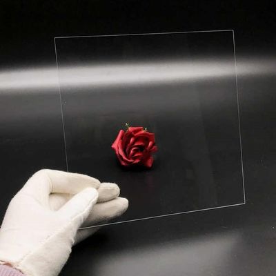 0.7mm 1.1mm1.5mm 2mm φύλλο γυαλιού αλουμινοσιλικίου για ηλεκτρονική οθόνη αφής